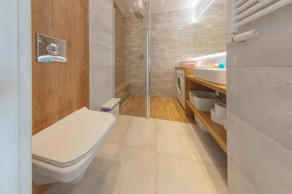 City Center-Comfortable And Stylish Apartment- P2 Warschau Exterior foto